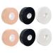 NOLITOY 6 Rolls Grinding Feet Water Protector for Shoes Purple Wigs for Women Heel Sticker Pumps High Heels for Women High Heel Supply High-Heeled Shoes Patch Heel Pad Invisible Pe