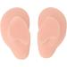 Silicone Ear Tips for Earring Demonstration - Soft & Flexible | 1 Pair for Ear Piercing (Light Skin) - Buy Online on GoSupps.com