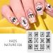 Kads Nail Stamping Plate NA026 - Flamingo Panda & Snake Design for DIY Nail Art & Decoration - Buy Online on GoSupps.com