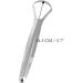 Stainless Steel Tongue Scraper - Oral Care Tool for Fresh Breath and Dental Hygiene - Buy Online on GoSupps.com