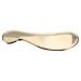 Minkissy stainless steel scraping board make-up gadgets guasha massager soft tissue scraper scooter massage facial massage face spatula gua Sha board body mass layer beauty massage device 12.3x3.1cm