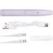 LED Ear Spoon 250mAh USB Rechargeable Kids Ear Wax Removal Spoon Round Tip Purple with Storage Case for Toddlers for Travel - Buy Online on GoSupps.com