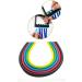 Kisangel Elastic Exercise Band - Resistance Ropes for Arm & Chest Training | Fitness Equipment for Muscle Strengthening - Buy Online on GoSupps.com