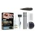 Eyebrow Dyeing Kit Professional Eyelash Eyebrow Dyeing Cream Sweatproof Waterproof Long-Lasting Eye Makeup Cosmetic Tool Black