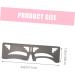 FOMIYES 8 Pcs Eyebrow Ruler Brow Stencil Eyebrow Makeup Tool Molds Brow Template Eyebrow Shape Makeup Tools - Buy Online on GoSupps.com