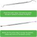 Schecker Tartar Remover Set | Dentist-Quality 2-Part Kit for Dogs Cats & Pets | Effective Tartar Removal - Buy Online on GoSupps.com