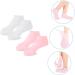 FOMIYES 4 Pairs Exfoliating Moisturizing Socks Cuticles Socks Heal Socks Cracked Heel Non Socks Lotion Hydrating Socks Foot Care Moisturizing Socks Miss Pedicure Cover Sebs - Buy Online on GoSupps.com