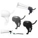 IJHYGD 3 PCs Tub expressions toothpaste donor toothpaste dispenser children Pooping Dog butt toothpaste attachment funny toothpaste caps bathroom decoration for family children and adults