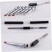 Beaupretty Drill Set nail dotting painting pen Nail Dotting Pen nails art pen Nail Drawing Pen liner brush for eyes nail Nail Art Supplies Nail Design Brush Pen nail drill Pen 17cm Black - Buy Online on GoSupps.com