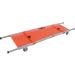 Aluminum Alloy Flat Foldable 4 Wheels Stretcher Emergency Fire Rescue Stretcher Simple Stair Wheeled Stretcher Maximum Load Bearing 350lb - Buy Online on GoSupps.com