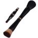 PATKAW 4 in 1 Makeup Brush Set Travel Double Ended Foundation Powder Makeup Brush Eyeshadow Face Concealer Brush for Blending Liquid Sunscreen Blush or Powder Cosmetics