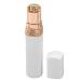 Electric Hair Removal Trimmer Painfree Circular Motion Technology Portable AA Battery Operated Compact Design for Home and Travel ABS Material White (ABS) #1