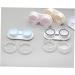 Veemoon 30 pcs Contact Lens Holder Carrier Bag Decorative Eye Case & Container for Lenses Ideal for Travel & Storage - Buy Online on GoSupps.com