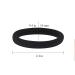 20 PCS Large Black Hair Ties for Thick Hair - Stretchy Ponytail Holders for Braids - 5cm Diameter, 1cm Width - Men, Women, Girls - Buy Online on GoSupps.com