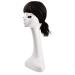 REECHO 12 Inch Synthetic Hair Topper with Bangs - Deep Brown Wavy Hair Extension for Women - Buy Online on GoSupps.com