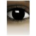 FXCONTACTS Colored Contact Lenses Halloween Black 2 Pieces (1 Pair) Without Prescription HEXE