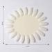 400 Nail Polish Sticks - White/Clear Nail Art Tips Display and Practice Wheel - Buy Online on GoSupps.com
