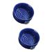 Beaupretty 2 pth antique shaving shell shaving foam shell shell for shaving brush containers for shaving soap shaving razor -soap shell travel shaving shell shaving racks.