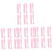 minkissy Lip Applicator 24 Pcs Silicone Lip Brush Make up Abs Eye Shadow Lipstick Brush 11.5X1X1CMx4pcs Assorted Colorx4pcs