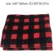 Bosuge Heated Car Ceiling Blanket - Quick Heating 12V Portable Fleece Travel Blanket in Red & Black for Winter - Buy Online on GoSupps.com
