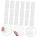 Ear Stickers Correction Protruding Ear Correctors - 120 Pcs Ear Muffs for Women, Babies, Transparent Gel Tape - 4.5x1.3cm - Buy Online on GoSupps.com