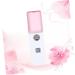 Didiseaon Automatic Sprayer Humidifer Portable Humidifier Nano Mist Cooler Face Sprayer Skin Care Charge Hydrating Instrument Steamer Pink medium Pink - Buy Online on GoSupps.com