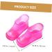 FOYTOKI 1 Pair Foot Bath Shoes Foot Spa Foot Container for Bathing Ankle Home Foot Bath Container Foot Soaking Tub Foot Soak Shoes Bath Tubs Foot Washing Shoes Take a Bath Pvc Bracket Man 26.3x11cm Rosy - Buy Online on GoSupps.com
