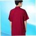 FRCOLOR Jacket for Women Pet Grooming Smock Overoles para Mujer Hairdresser Clothes Unisex Stylist Jacket for Men Dog Grooming Smocks Cover Work Cloth Women's with Sleeves Red - Buy Online on GoSupps.com