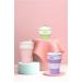 MOILO folding cups outdoor sports telescopic cups silicone folding cups outdoor coffee cups drinks cups (Liaci 12oz) Liaci 12oz - Buy Online on GoSupps.com