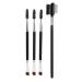 4pcs Professional Soft Hair Cosmetic Double Head Eyebrow Brush Eyelashes Comb Makeup Tool