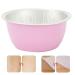 Portable Hair Removal Wax Bowl | 10-Compartment Tool Container with Golden Aluminum Foil | Ideal for Wax Beans Melting - Buy Online on GoSupps.com