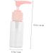 Housoutil 1 Set Travel Bottle Cream Bottle Plastic Portable Pink - Buy Online on GoSupps.com