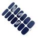 dijiusidy Nail Art Stickers Self-Adhesive Fingernail Decal with Strap Glue DIY Art Decor Full Cover Manicure Kits for Women Girls YMX202