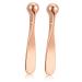 FRCOLOR 4pi ces Outils De Massage Contour Des Yeux Zinc Alliage Avec Spatule Et Stick Pour Soin Peau Rose