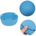 Alipis Kitchen Handle Reusable Food Design Non-Stick Supply - Liner Fryer Accessory Pad Blue 19X19X7CM - Buy Online on GoSupps.com