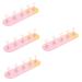 FRCOLOR 4 Sets Nail Practice Holder Nail Display Stand Practice Nail Racks Magnetic Nail Holders Nail Art Practice Training Nail Display Practice Nail Stands Beauty Suite Plastic Manicure