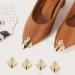 3 Pairs High Heel Protectors Metal Pointed Caps - Shoe Protection, Repair & Decoration - Buy Online on GoSupps.com