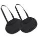 Hemoton 1 Pair metatarsal pad foot 82% nylon forefoot support pads replaceable foot pads Front pad half palm rest damping Miss comfortable breathable forefoot pads
