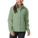 Vaude Women's Escape Bike Light Jacket - 2-Layer Rain Protection Hood in Collar Eco Finish - Reliable Cycling Gear in Willow Green - Buy Online on GoSupps.com