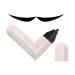 Tampon de maquillage pour angles des yeux - Double pointe - Pochoir de gel cr meux - Cosm tique pr cis au quotidien - Pour femmes et d butantes Noir