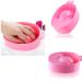 2-Piece Nail Art Soaked Bowl Set | DIY Salon Manicure Spa Tool for Hand Care & Treatment - Buy Online on GoSupps.com