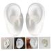 ULTECHNOVO 3 Pairs Soft Silicone Ear Models - Acupuncture & Jewelry Display Ear Mold Kit for Cleaning & Crafts - Buy Online on GoSupps.com