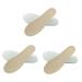 FRCOLOR 3 Pairs Invisible Insole Heightening Insole Height Increase Insole Heel Lift Inserts Height Increase Shoe Insert