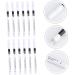 PLAFOPE 72 Pcs Eyeliner Pencil Hair Braiding Sponge Eye Line Drawing Tool Eye Line Pencils Wooden Pole White - Buy Online on GoSupps.com