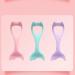 Silicone Winged Stencil Mascara Eyes for Mermaid Reusable Washable And Detachable Eyelash Mascara for Eyelash Mascara Eye Liquid Liner (Green) - Buy Online on GoSupps.com