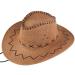 Nubobu Hillbilly Hat Unisex Grassland Sunshade Cap | Mongolian Cowboy Baseball Beer Hat - Khaki - Buy Online on GoSupps.com