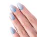 Glamsy nail film Summer Breeze " color gradient blue/white nail wraps long adhesive 24 self-adhesive ultra-thin nail foils in different sizes