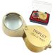 Magnifying Portable 30X Power Jewelers Magnifying Glass Gold Eye Loupe Jewelry Store Mini Magnifier 42x25x18 Mm (Color : A) Made in China - Buy Online on GoSupps.com