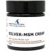 Shop Silver-MSM Cream with Lemon Myrtle & Tea Tree Essential Oils - 30ml | Fast International Shipping - Buy Online on GoSupps.com