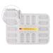 Snake Gecko Lizard Reptile Egg Incubator Tray with Thermometer | 16 Grids | Ideal for Snake, Lizard, Frog, Turtle | Incubation Box - Buy Online on GoSupps.com
